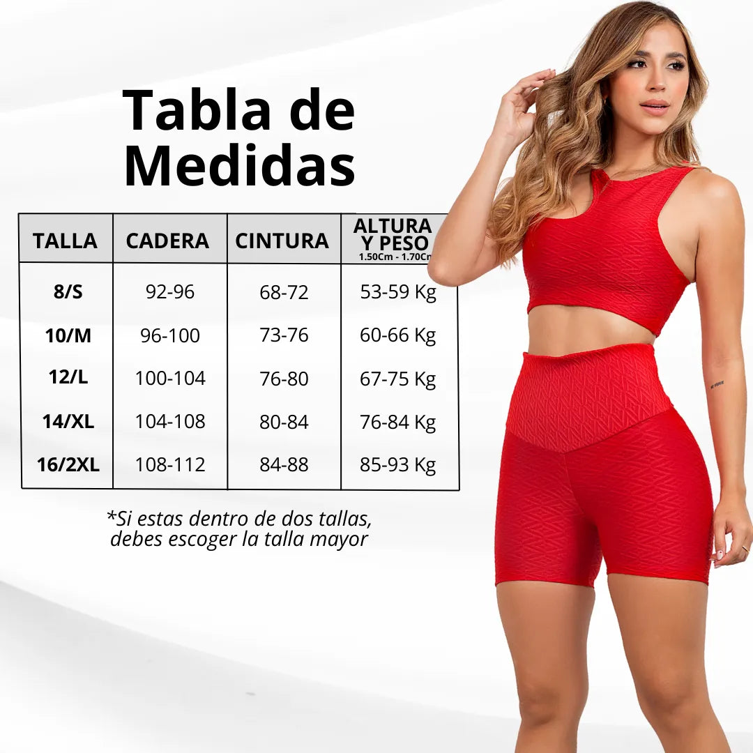 CONJUNTO PUSH UP NEOSHAPE | Tipo Faja Reductor |  50%OFF solo hoy