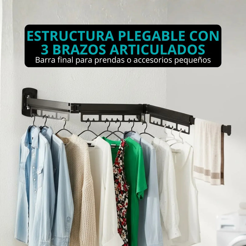 Tendedero Retráctil AirSmart | La Solución para Espacios Pequeños