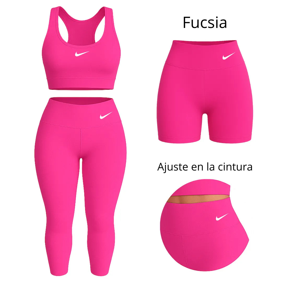 SET X3 Dri-FIT | Lycra+Short+Top
