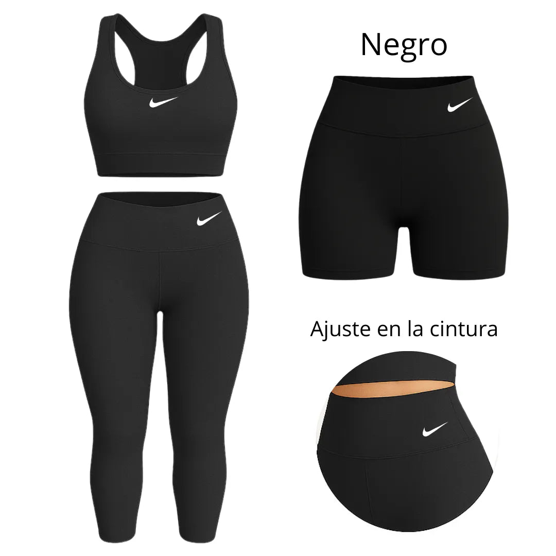 SET X3 Dri-FIT | Lycra+Short+Top