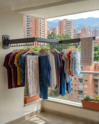 El tuyo: ropa repartida, seca rápido y huele bien